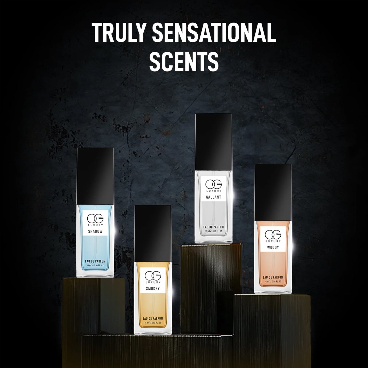 Og Luxury Perfume Gift Set Eau De Parfum Collection (15 Ml 4 Pc)