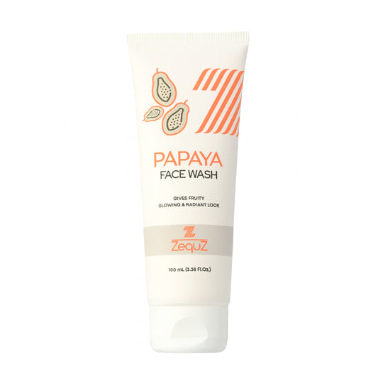 Zequz Papaya Face Wash - (100ml 1 Pc)