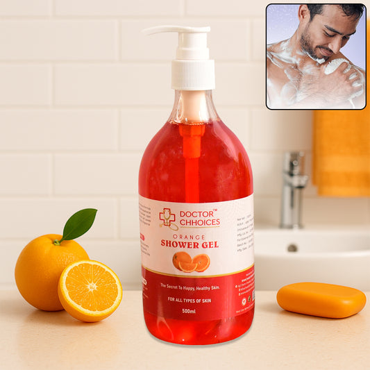 Doctor Chhoices Orange Shower Gel 500ml (1 Pc)