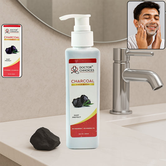 Doctor Chhoices Charcoal Face Wash 200ml (1 Pc)