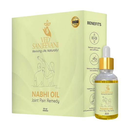 Ved Sanjeevani Nabhi Oil For Joint Pain Relief (30ml 1 Pc)