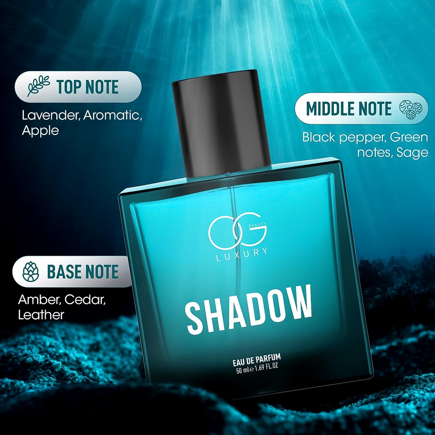 Og Beauty Luxury Shadow Eau De Parfum (50ml 1 Pc)