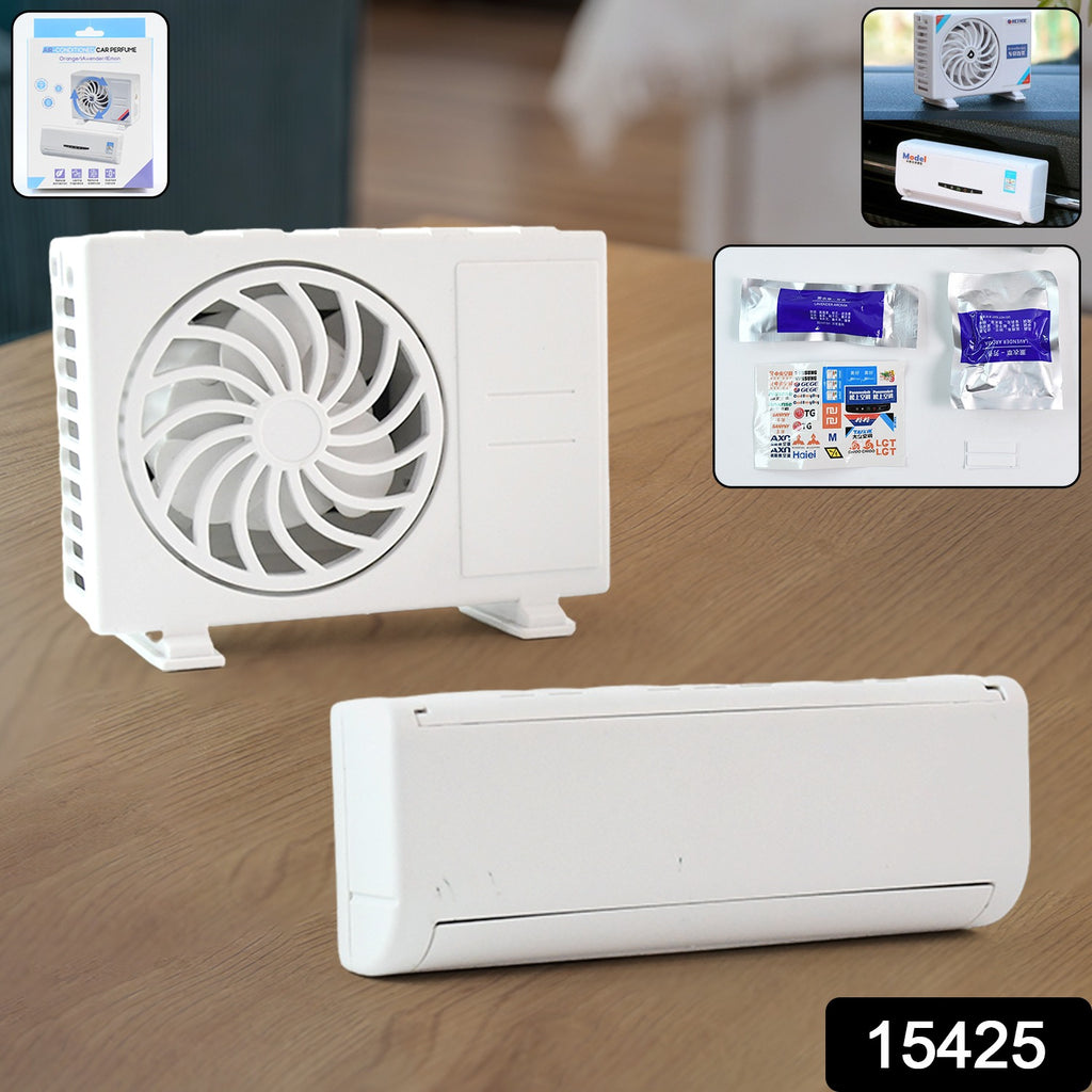 Ac Design Solar-powered Car Air Freshener Built-in Perfume Diffuser For Dashboard And Ac Vent