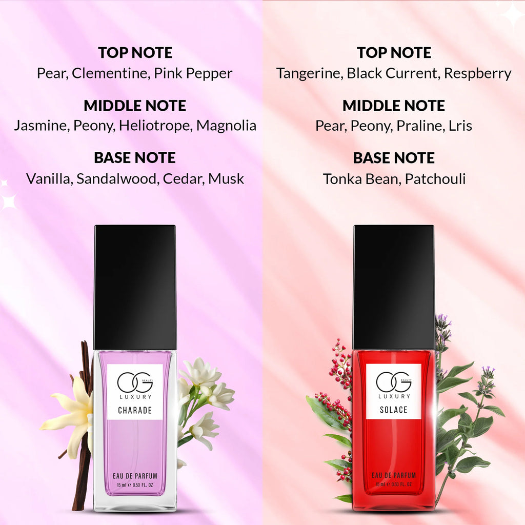 Og Beauty Luxury Pure Elegance Eau De Parfum - (4 Pc  Set  15 Ml)