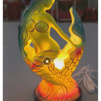 2024 3D Colored Animal Light Desk Lamp Animal Series Decorative Night Light Animal Elephant Owl Cat Vintage Table Lamp Home Decoration