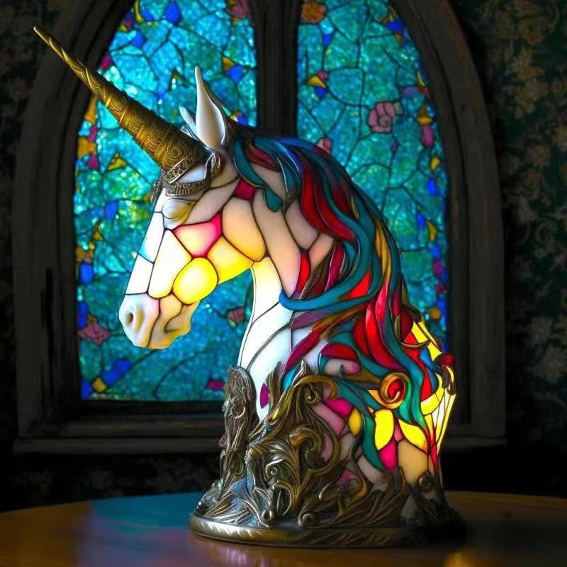 2024 3D Colored Animal Light Desk Lamp Animal Series Decorative Night Light Animal Elephant Owl Cat Vintage Table Lamp Home Decoration