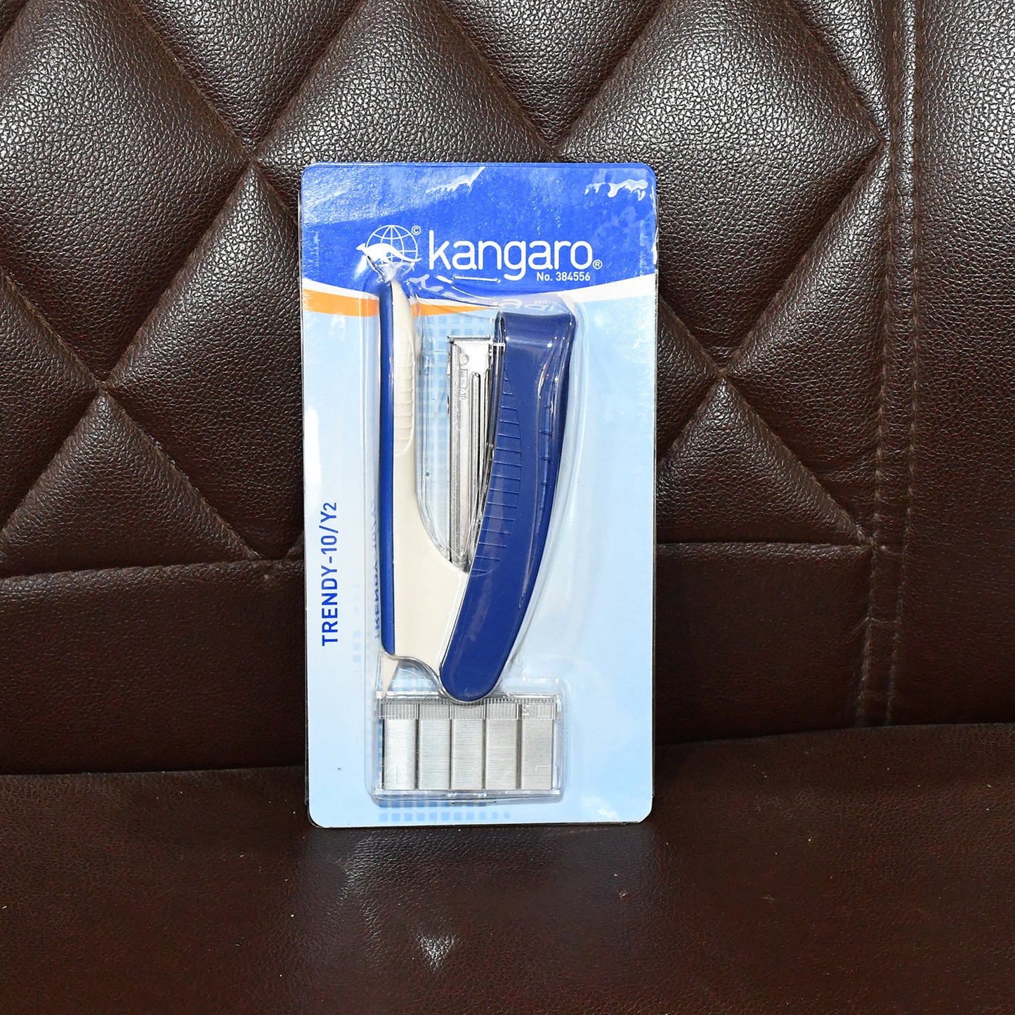 Kangaro Compact Desk Stapler With Staple Pin Set